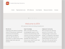 Tablet Screenshot of bta-inc.com